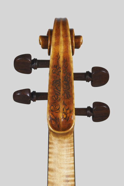 Violin Amati dec Scroll